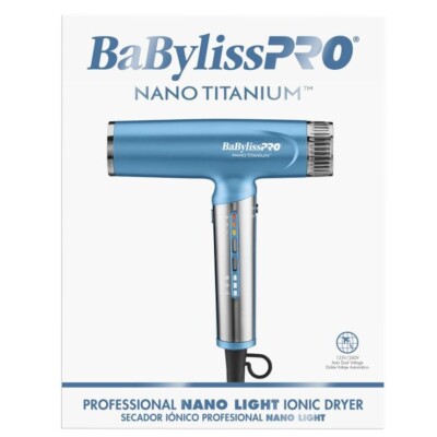 BaBylissPRO Nano Titanium Light Ionic High-Speed Dryer | BNTC9200