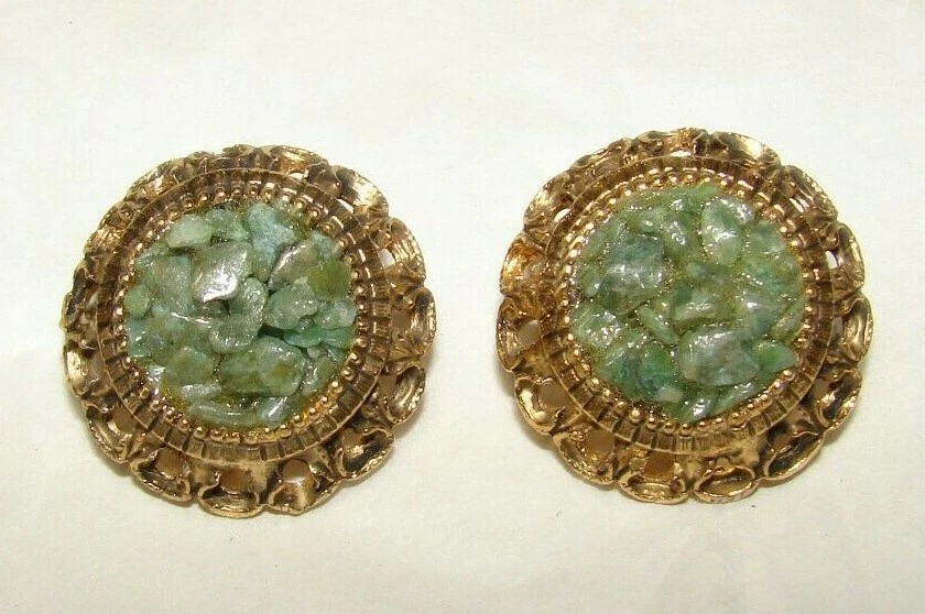Jade clip hotsell on earrings
