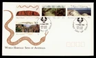 DR WHO 1993 AUSTRALIA FDC WORLD HERITAGE COMBO $2 R66845