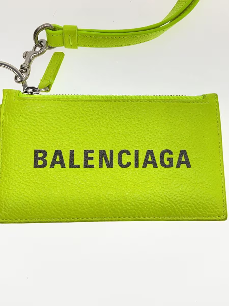 BALENCIAGA Card Case Leather YLW Women's 594548 7260 thumbnail 3