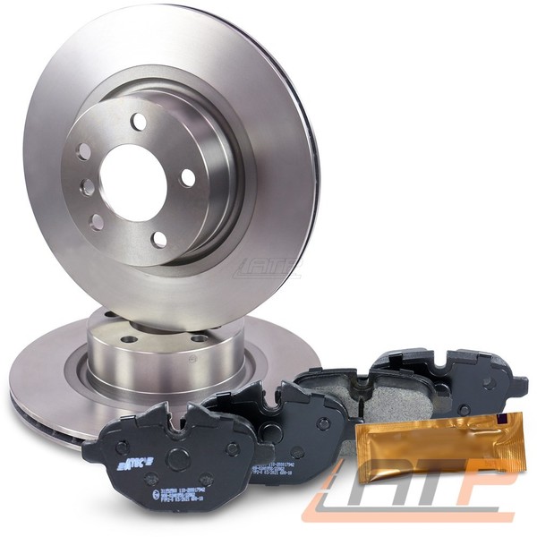 Bremsscheiben BelÜFtet Ø330 + BremsbelÄGe Hinten FÜR BMW X3 X4 AB BJ 10-image