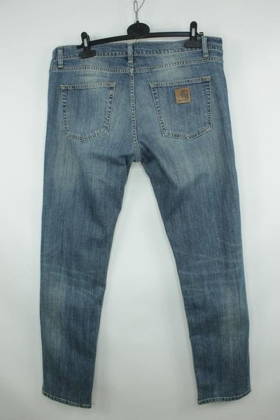 Men Carhartt WIP Jeans Navy Denim 36 / XL / 50 #Z3U