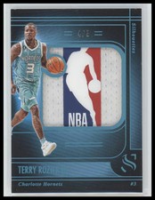2024-25 Panini Silhouette Relic Blue #/5 Terry Rozier III #S-TRZ