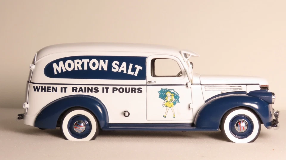 Danbury Mint 1:24 1940 Cheverlet Morton Salt Van INV4610. S3-3 Foto 3 de 4