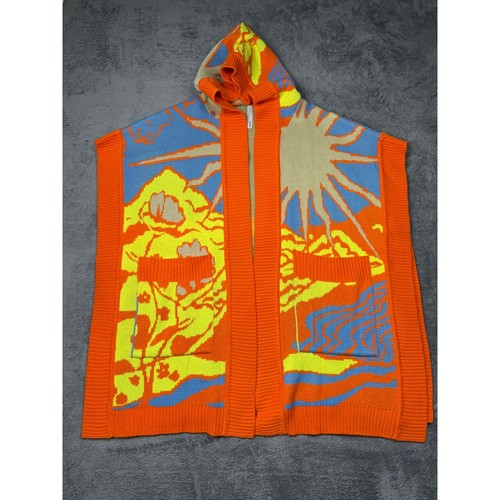 Urban Outfitters Kali Sun & Mountain Knit Cape
