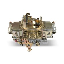 Holley Carburetor 0-4776c Double Pumper 600 Cfm 4bbl Mechanical Gold Dichromate