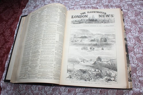 1874 JULY- DEC. Illustrated London News Bound VolumeLXV - Picture 11 of 17