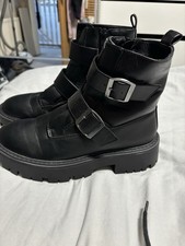 Schuh Ankle Boots With Zip And Buckle .worn a Couple Of Times Fab Condition .