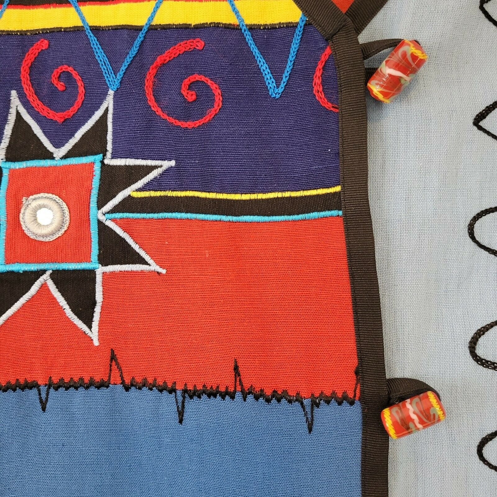 Indigo Moon Patchwork Jacket Multicolor with Matc… - image 5