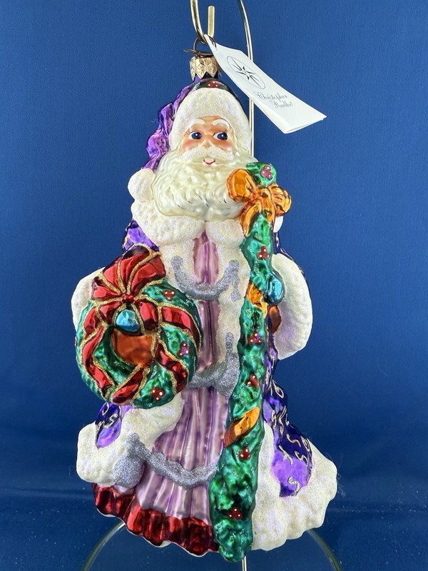 Christopher Radko Vintage 2000 Yorkshire Nicholaus 8” x 6”