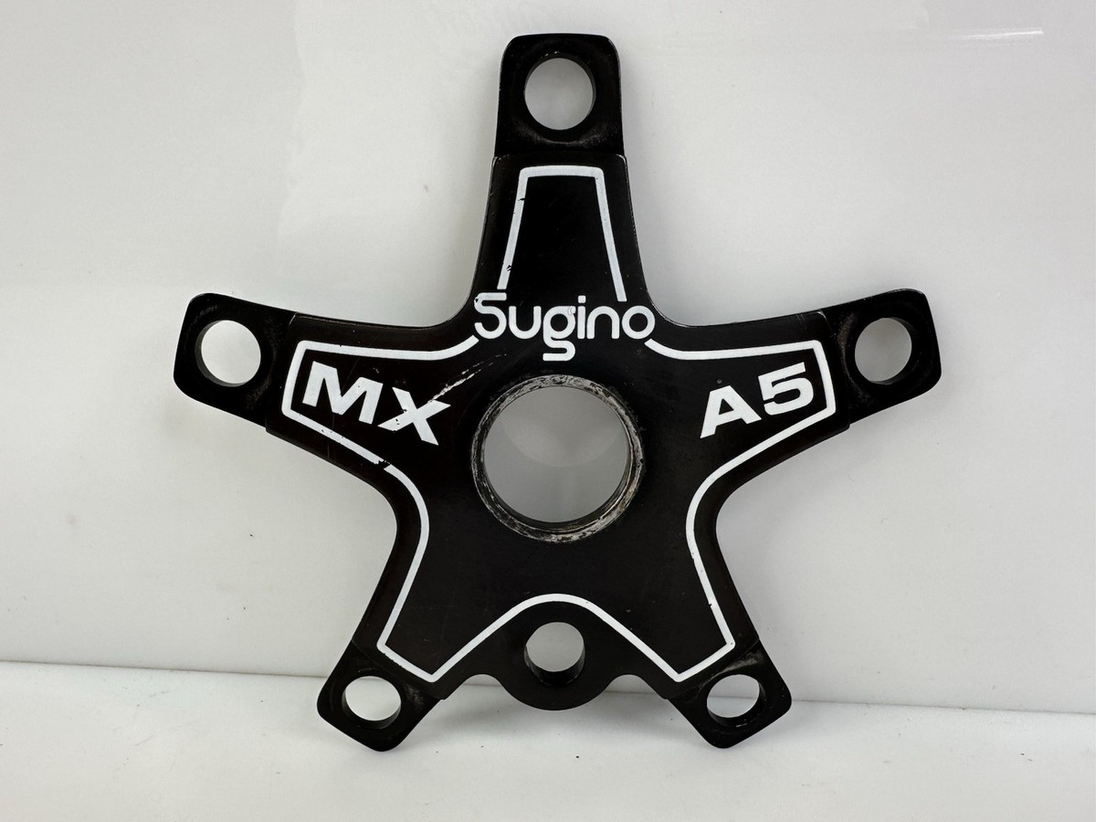 Vintage 1980's Sugino MX A5 BMX Racing Freestyle Spider 110 Black