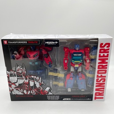 TLK-EX Optimus Prime Orion Pax Set Action Figure Transformers Takara Tomy