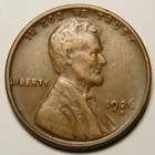 1926 D Lincoln Wheat Cent Penny F-VF  "Actual Coin Pictured - Not Cleaned"