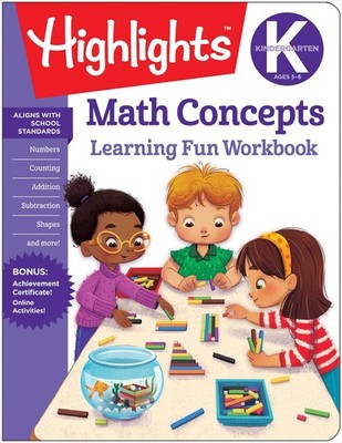 Kindergarten Math Concepts: Highlights Hidden Pictures by Highlights (English) P
