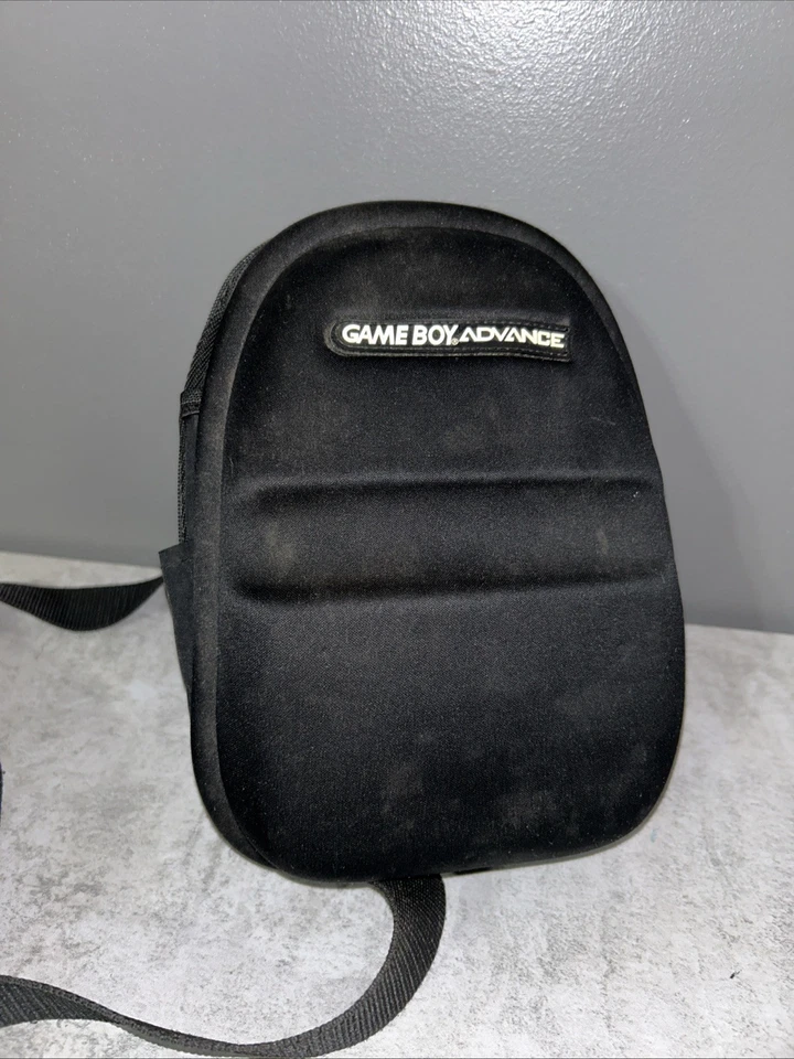 Estuche de Transporte Nintendo Game Boy Advance Eslinga Portador Carcasa Suave Negro Foto 2 de 4