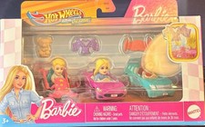 New 2025 Hot Wheels Racer Verse BARBIE 3 Pack Ken Barbie Malibu  Teresa