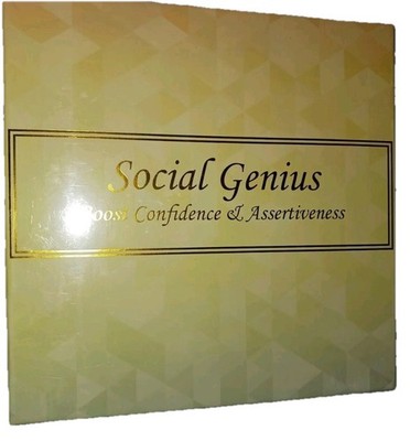 Social Genius Card Games - Mind Enhancement For Kids Teens Adults Friends - New!