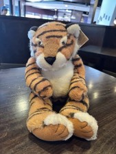 NWT Vintage Russ Berries TICKLES 1265 Bengal Tiger Weighted Plush RARE 17"