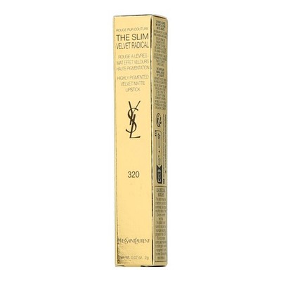 Yves Saint Laurent Rouge The Slim Velvet Radical - 320 Scorching Brown 2g