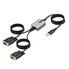 StarTech 13ft/4m 2-Port USB to Serial Adapter Cable 2P6FFC-USB-SERIAL