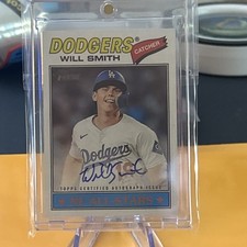 2026 Topps Heritage Will Smith Real One On Card Auto #ROA-WS Los Angeles Dodgers