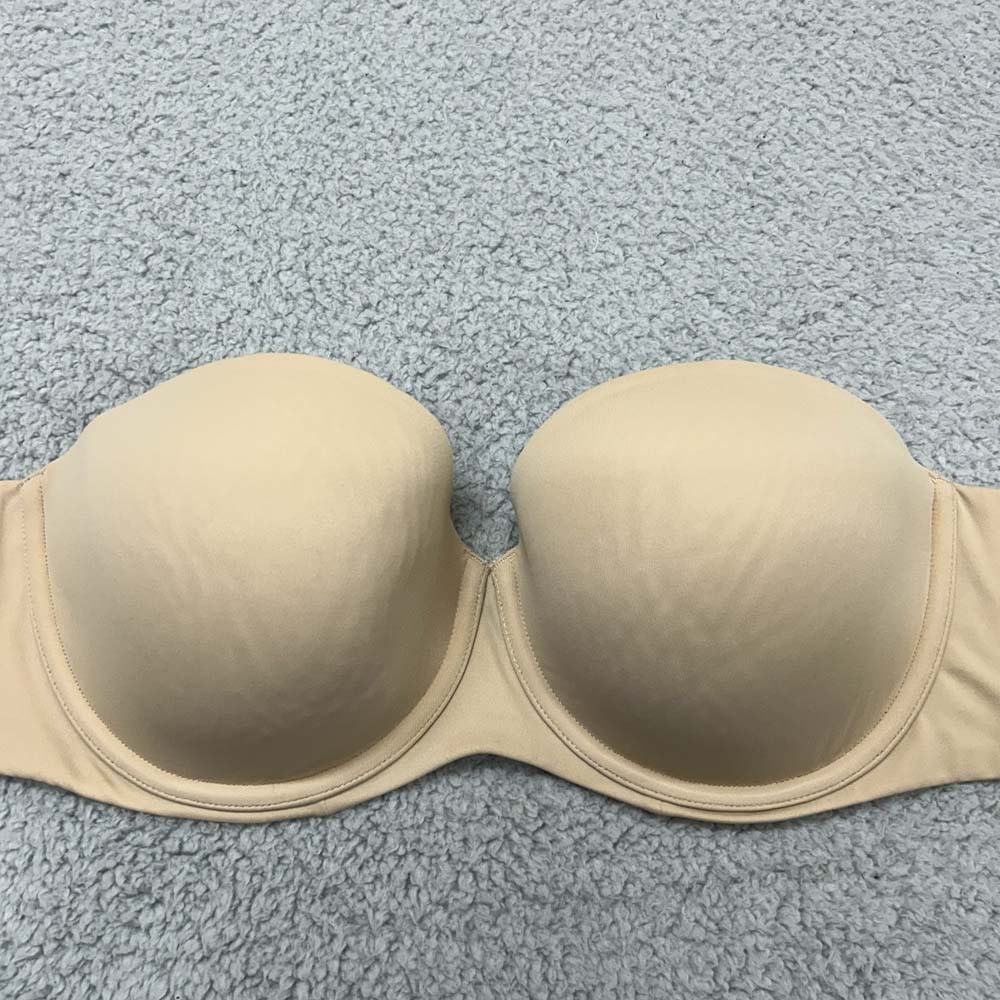 Cacique Bra 40D Lightly Lined Lightly Lined Multi-Way Strapless Lane Bryant