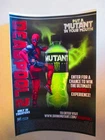 Deadpool 2 Mutant Promo Sticker 5 x 7 1/2"