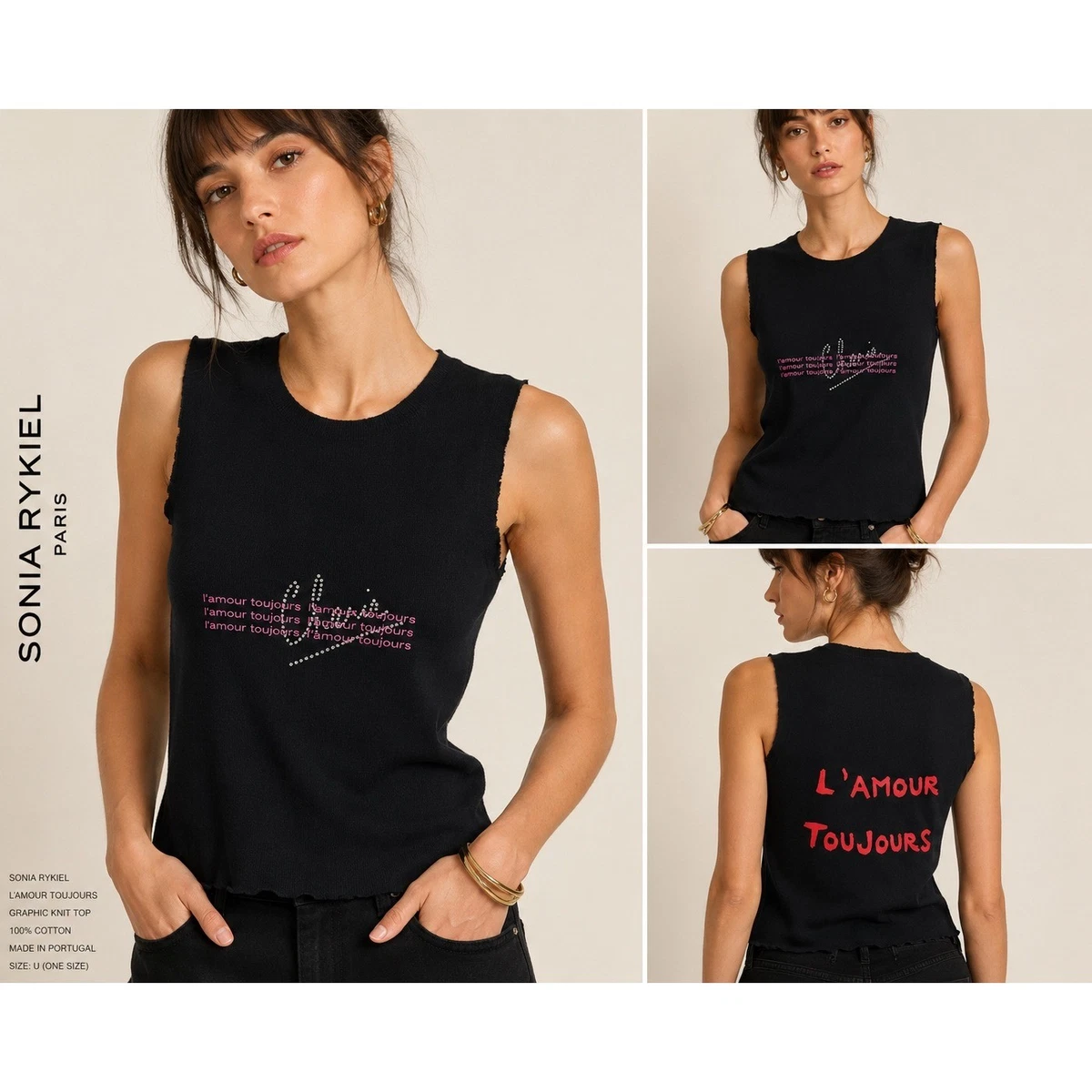 Sonia Rykiel Tank Tops for Women for sale | eBay