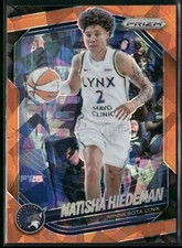 2025 Panini Prizm WNBA #53 Natisha Hiedeman Orange Ice Prizms