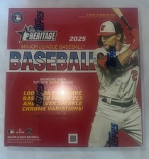 2025 Topps HERITAGE MLB Baseball MEGA Box Factory Sealed 136 Cards/17 Packs NEW