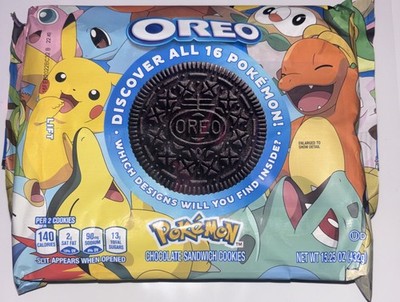 Pokémon Oreos Sealed rare LIMITED EDITION!!￼￼￼