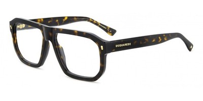 Dsquared2 D2 0146 Havana 57/16/145 MAN Eyewear Frame