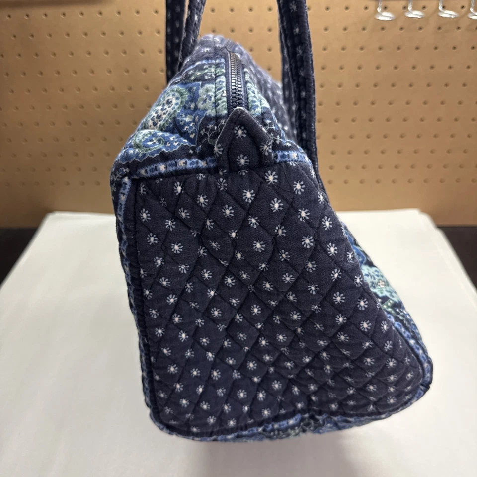 Bolso de Mano o Pañales Vera Bradley Azul Marino Flor Foto 4 de 4