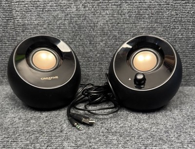 Creative Pebble MF1680 PC-Lautsprecher schwarz kabelgebunden Klinke USB
