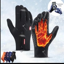 Thermal Windproof Waterproof Winter Gloves Touch Screen Warm Mittens Men Women