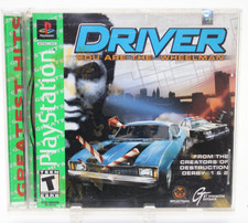 Driver Greatest Hits (Sony PlayStation 1 1999) CIB w/ Manual & Registration Card