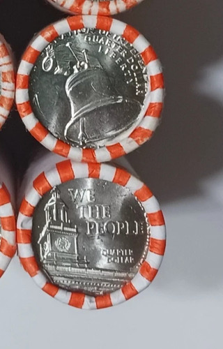 8 Tail/Tail Rolls Constitution We the People Declaration Quarters 2 ea 2026 P &D