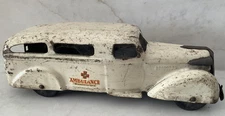Original 1930s Wyandotte Ambulance and Farm Pressed Steel Truck