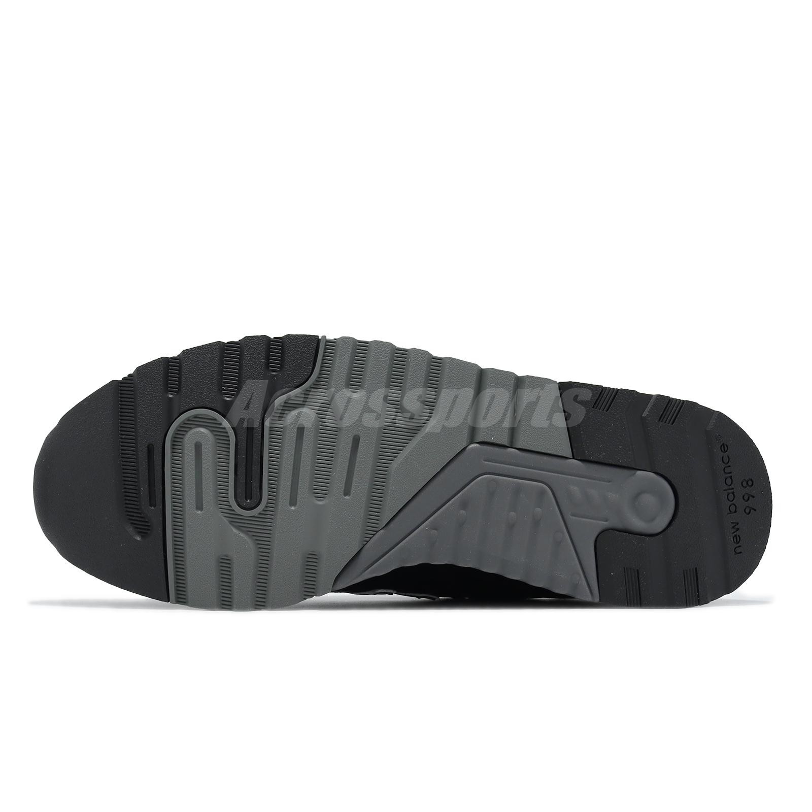 New Balance 998 NB Made In USA Black Silver Men Casual Shoes U998BL-D thumbnail 5