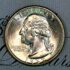 * 1932-D * SOLID+ GEM BU MS WASHINGTON QUARTER * FROM ORIGINAL COLLECTION