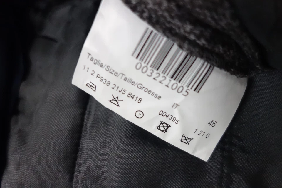 Piazza Sempione Pants Womens 46 Brown Trousers Houndstooth Tweed Virgin Wool - Image 4 of 4