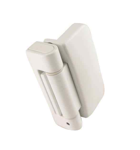 Mila Evolution Adjustable Upvc Door Flag Hinge White or Brown eBay