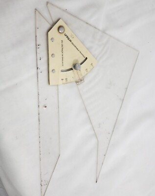 Vintage KJC Slope Rise Drafting Architect Triangle