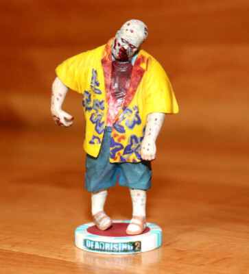Dead Rising 2 Rare Mini Zombie Figure / Statue Capcom PS3 PS4 Xbox 360