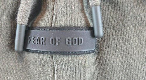 Essentials Fear Of God Youth Sweatpants Kids Medium Size 8 Olive Drawstring - Picture 3 of 13