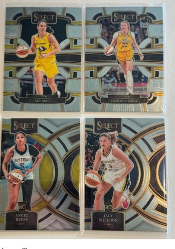 2024 Panini Select WNBA Base Debut Edition Set Builder - You Pick!