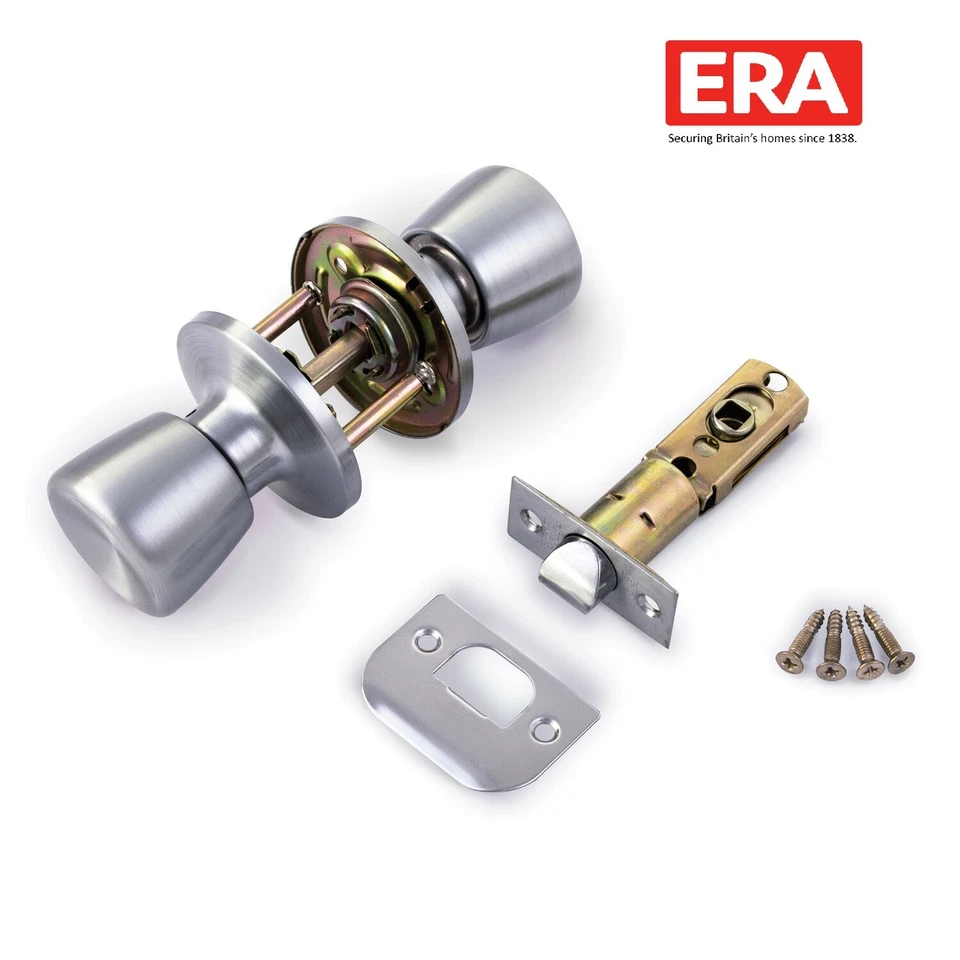 ERA Door Knobs Set(Adjustable 60mm-70mm)Entrance,Privacy and Passage - Image 4 of 4