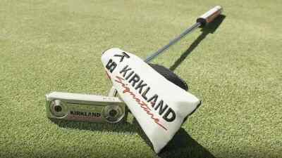 かとちゃんCleveland Golf  白/黒/赤【中古品】 Kirkland Signature KS1 Golf Putter With Head Cover Right