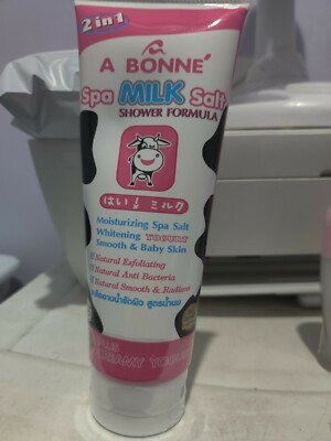 A BONNE' SPA MILK SALT SHOWER FORMULA 2 IN 1 350g newly arrived exp 4/ 24