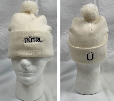 Nutrl White Hat UNRL Golf Primary Snapback [Mid-Pro] | Jade Hat main image 3